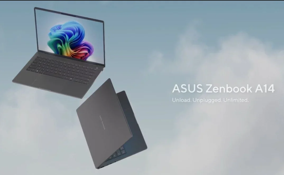 Asus Zenbook A14, Laptop Copilot Plus PC Paling Ringan